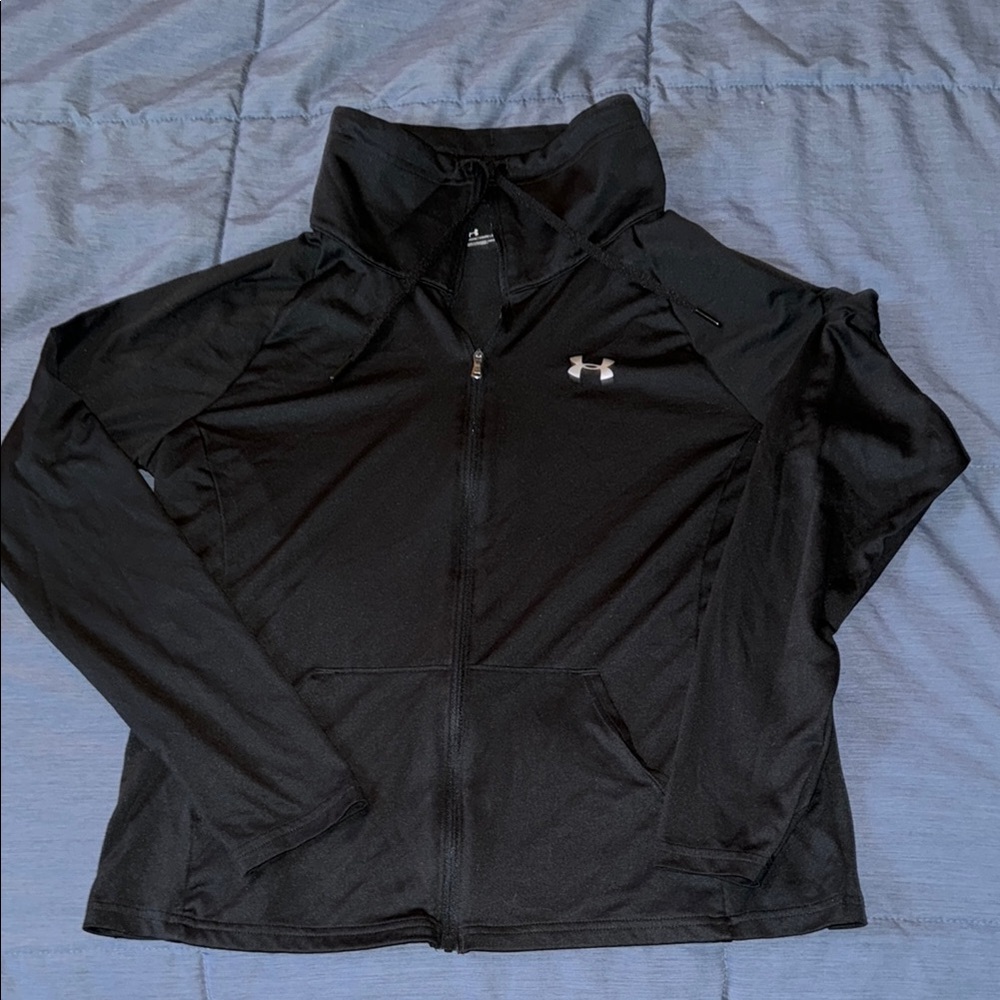 Under Armour Black Zip-Up Jacket